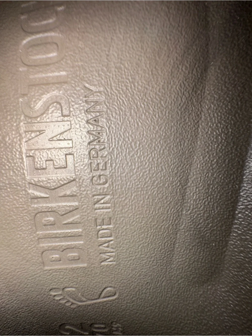 Size 42 Birkenstock Dual-Strap Slides in Olive